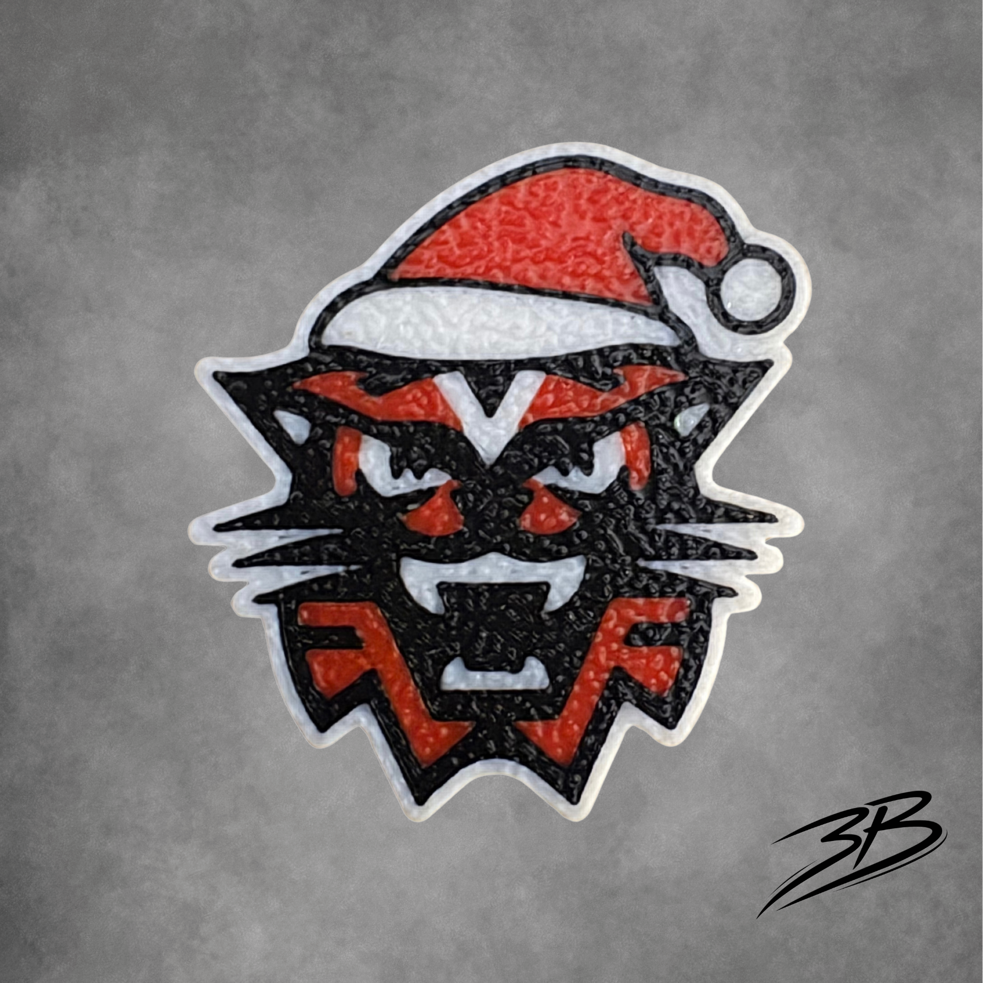 Santa Wildcat Pin