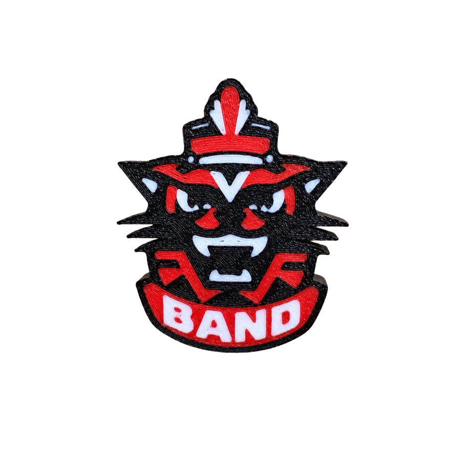 Band Wildcat Pin