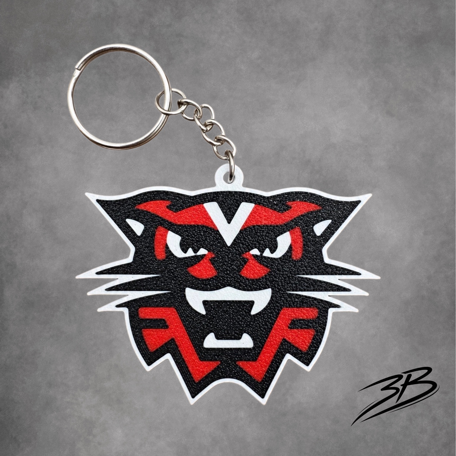 Wildcat Logo Keychain
