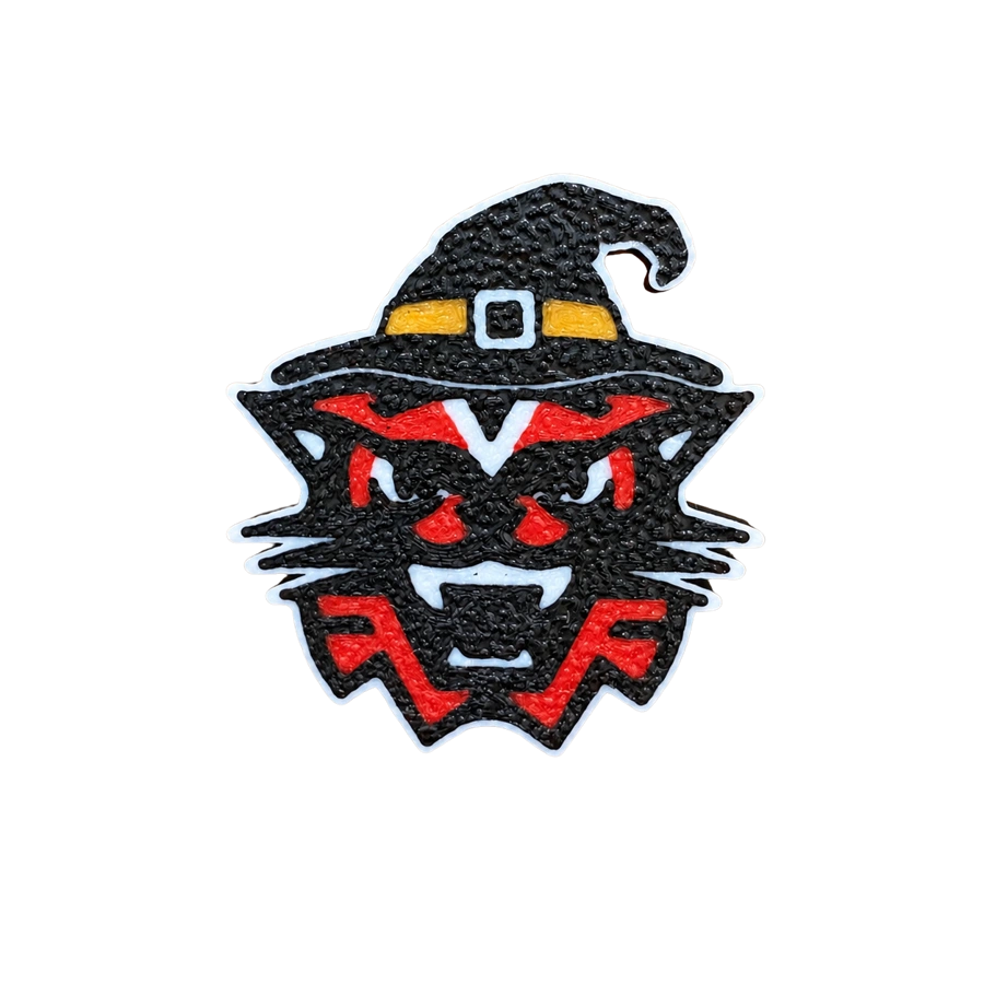 Witch Wildcat Pin